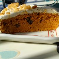 Carrot cake at Loving Hut in Phoenix