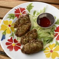 Vegetable gyoza- taste amazing! at Zaap Thai Street Food in Leeds