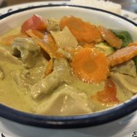 Gang Kiew Wan - Hot, spicy Thai green curry  at Zaap Thai Street Food in Nottingham