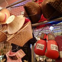 On the walls at Zaap Thai Street Food in Nottingham