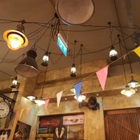 Ceiling at Zaap Thai Street Food in Nottingham