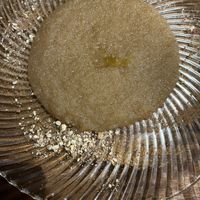 dessert on the house (vegan)  at Peskesi in Crete