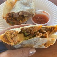 Soyriso burrito  at Garduno's Taco King in Baldwin Park