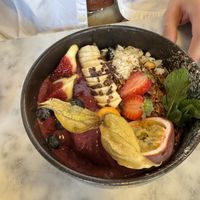Açai bowl   at Mama Carmen's in Mallorca