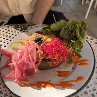 Avocado toast   at Mama Carmen's in Mallorca