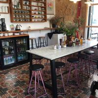 Lovely interior  at Mama Carmen's in Mallorca