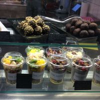 Raw desserts at Food Expert in Zagreb