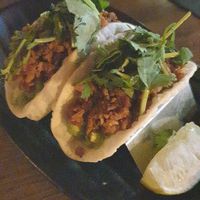 Vegan japanese Taco! Side/Starter at JINYA Ramen Bar in Vancouver