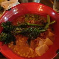 Vegetarian ramen at JINYA Ramen Bar in Vancouver