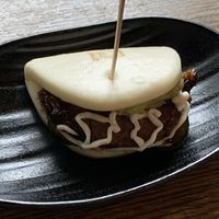 Vegan bun. Arrived almost immediately. Nice. at JINYA Ramen Bar in Vancouver