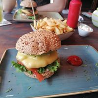 Der Champion Burger (vegan) at Burgerado in Bochum