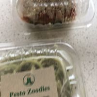 Pesto zoodle at Juice Journey Cafe in Edgewater