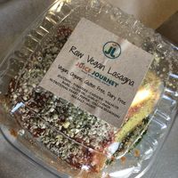 Raw vegan lasagna   at Juice Journey Cafe in Edgewater