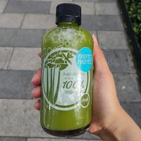 jugo de apio cold pressed at Mora Mora -  Insurgentes Sur in Mexico City