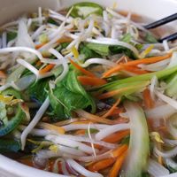 Pho #4 at restaurant at Pho Huong Viet in Longmont