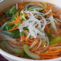 Pho #4 at restaurant at Pho Huong Viet in Longmont