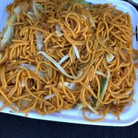 Vegan Chow Mein Plate  at Pots N Woks in Whittier