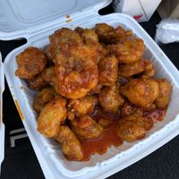 Vegan Orange Chikn  at Pots N Woks in Whittier