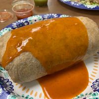 My lunch at El Patio in Santa Rosa