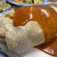 Mcdougall burrito  at El Patio in Santa Rosa