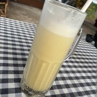 Pineapple fizz  at Vegan Casa in Patnem