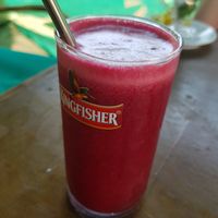 smoothie at Vegan Casa in Patnem