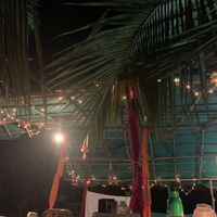 ambience at night at Vegan Casa in Patnem