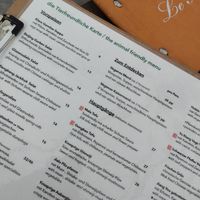 Animal friendly menu at Jialu in Luzern