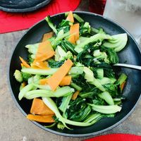 Gemüse erstaunlich gut at Jialu in Luzern