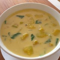 Pumpkin curry  at Chew Xin Jai in Pai