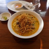 Khao Soi, 45 baht at Chew Xin Jai in Pai