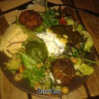 Falafel/ Salad meal at My Village in North West London