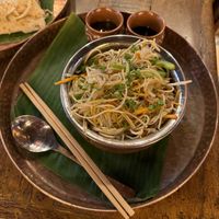 Veg noodles  at True Thomas in Varkala