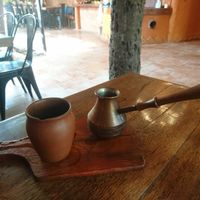 Coffee at True Thomas in Varkala