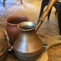 Coffee presentation  at True Thomas in Varkala