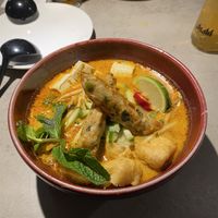 This is the Vegan Laksa, it’s as good as it looks   at Laksamania in London