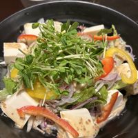 Tofu salad   at Ren in Kutchan