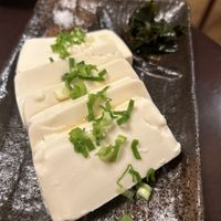 Cold tofu   at Ren in Kutchan