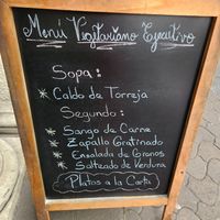 Daily changing menu at Restaurante Vegetarian Trebol - Maybe closed in Guayaquil