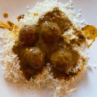 Mixed vegetable kofta curry at Pakeezah in Bozeman