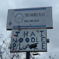 Sign at Thai Noodle Place in Mary Esther