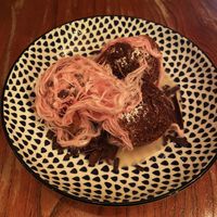 Donut balls  at Naim  in Paddington