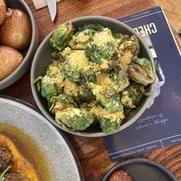 Brussels sprouts  at Naim  in Paddington