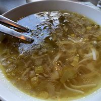 Thai soup  at The Soup Company in Vik