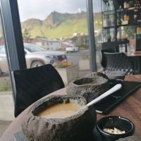 Soup of the day!! at The Soup Company in Vik