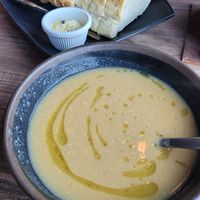 Cauliflowersoup at The Soup Company in Vik