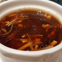 Szechuan hot and sour soup at Canton Paradise in Central Singapore