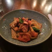 Ravioli at The Meets Restaurant in Amsterdam