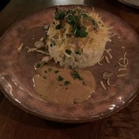 Cauliflower with truffle and hazelnut saucee  at The Meets Restaurant in Amsterdam