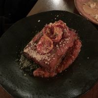 Eggplant parmangiana  at The Meets Restaurant in Amsterdam